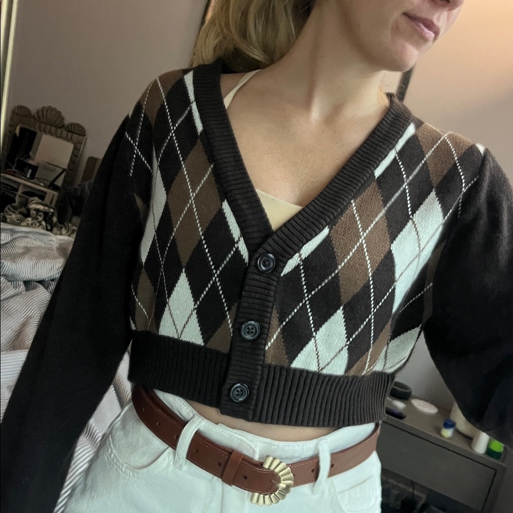 Brown Cardigan